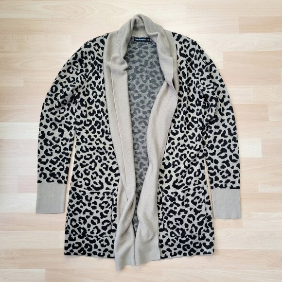EUC Moon & Madison Cardigan Sweater Leopard Print | Size: Medium - Picture 3 of 13
